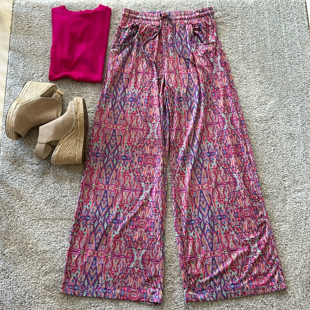 Nanette Lepore Swim Wide Leg Pants - Picture 1 of 5